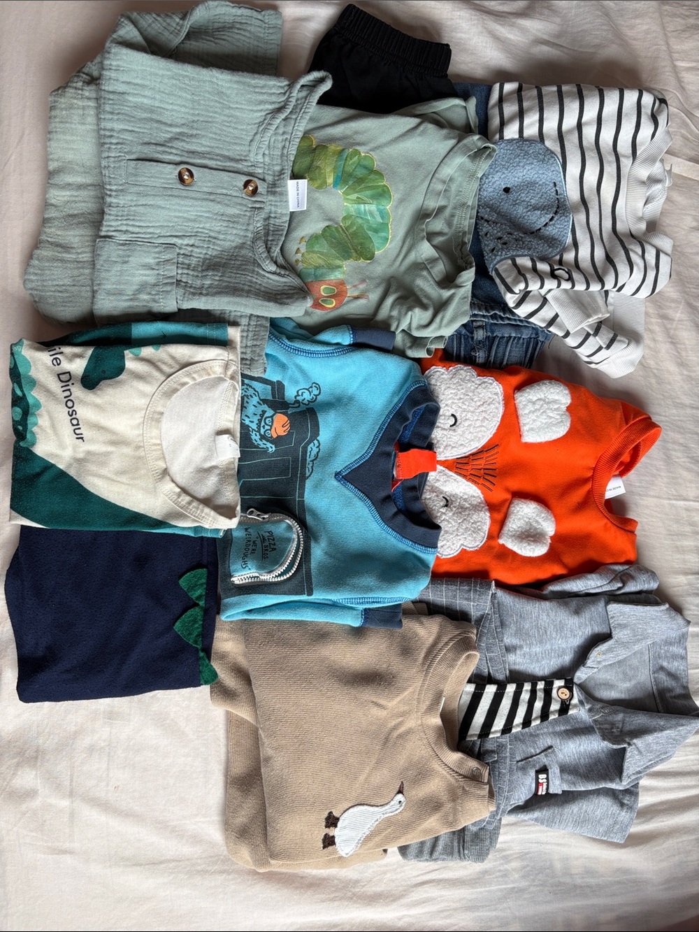 Mixed Kids Clothing Bundle - Assorted Colors